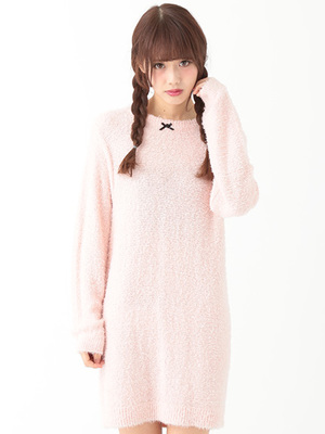 シャギーミニワンピース