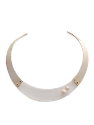 ゴールド＆クリアチョーカー