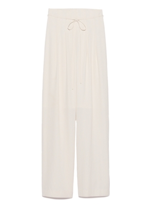 ハイウエストスリットワイドパンツ