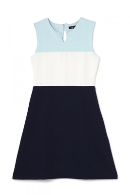 リップルブロッキングワンピース