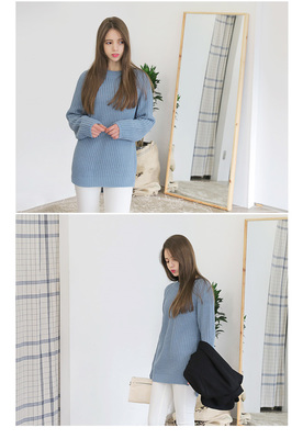 ざっくりボリュームニット