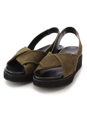 フラットクロスサンダル