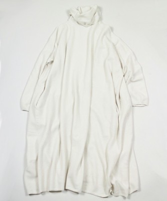 フロート縮絨BIGタートルワンピース