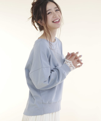 フラワーレースフリルカットPO