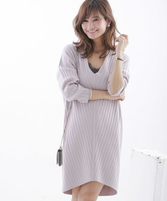 レースインナーセットVネックOP