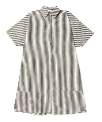THE IRON / ストライプ シャツワンピース