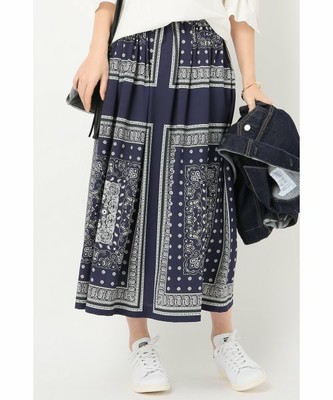 バンダナプリントスカート