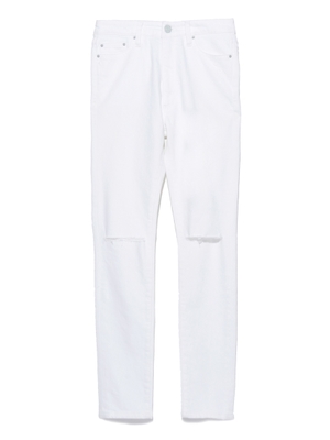 クラッシュスキニーデニムパンツ