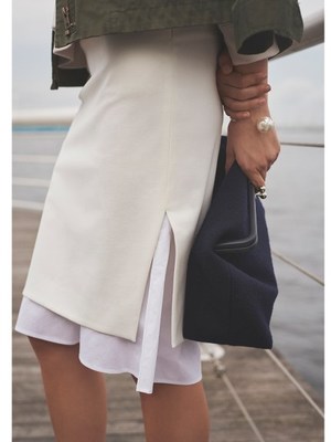 Mila Owen  レイヤード風スカート