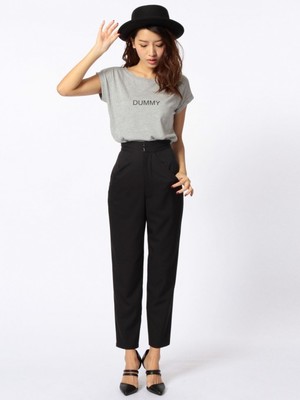 SPIRALGIRL　ワイドポケットテーパードパンツ