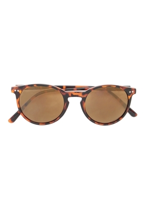 カラーレンズラウンドサングラス