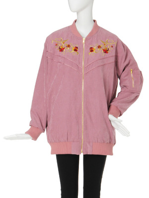 FlowerエンブロイダリーMA-1