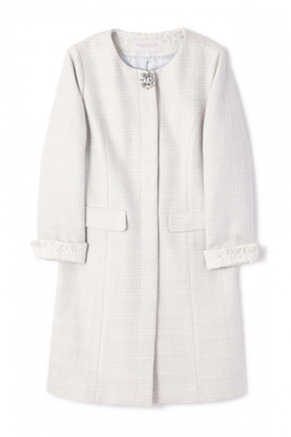 ノーカラーコート