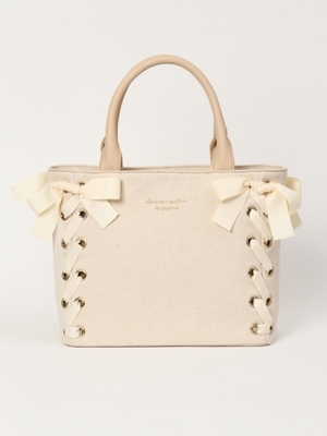 レースアップトート