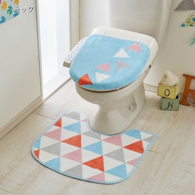 トイレマット＆フタカバーセット（ファンディット）