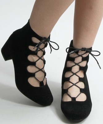 WEGO　レースアップパンプス