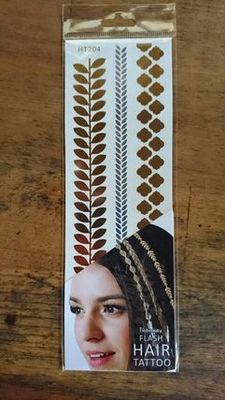 流行!ヘアタトゥー メタルステッカーフェスライブ