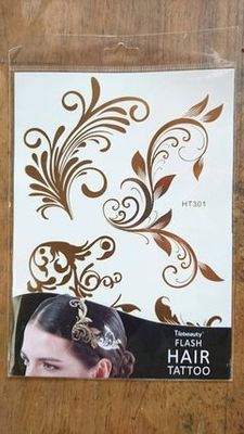 流行!ヘアータトゥー メタルステッカーフェスライブ2