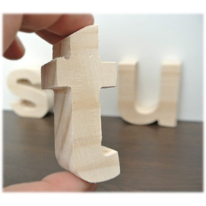 木製アルファベット小文字オブジェ
