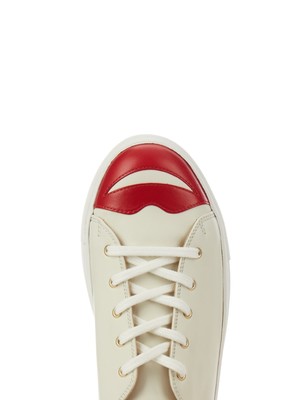 Kiss Me low-top leather trainers