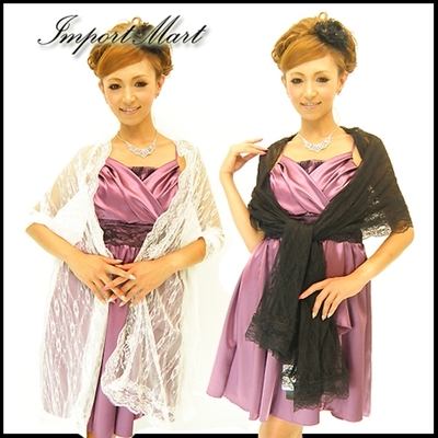 定番レースショール