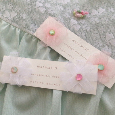 Langage des fleurs 花言葉・ピアス