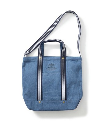 EMBROIDERED CANVAS 2WAY BAG