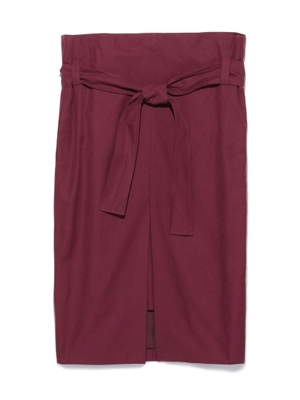 ウエストベルトスリットスカート