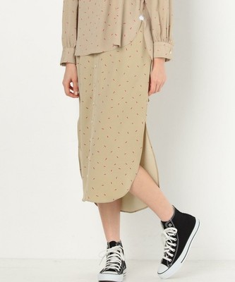 プリントスカート