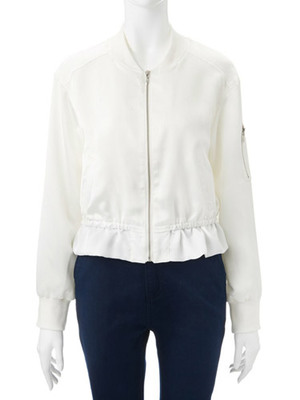 フリムサテンブルゾン