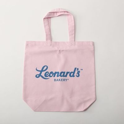 Leonard'sロゴ入りトートバッグ(M)(ピンク)