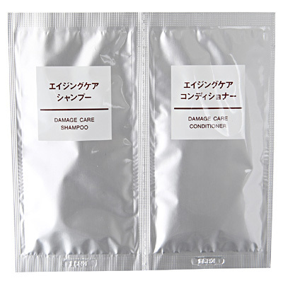 エイジングケアシャンプー・コンディショナーセット 10ml・10g(1回分)
