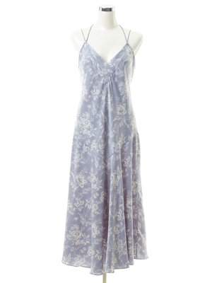 ボタニカル柄ワンピース