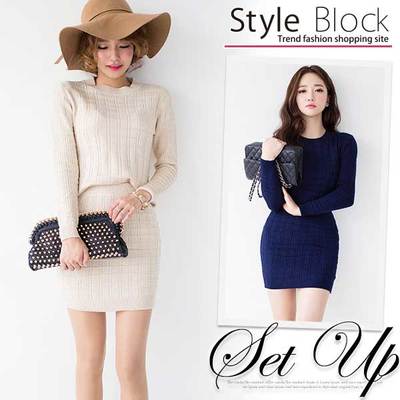 ニットセットアップ