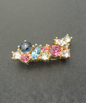 ビジュー YG カラークリップ