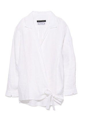 [Balcony and Bed]フレンチリネンシャツ