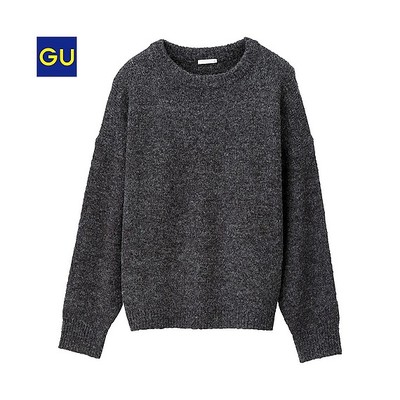 ウールブレンドクルーネックセーター（長袖）