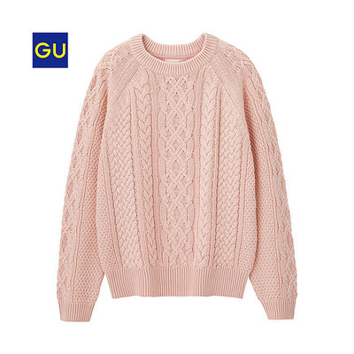 ケーブルセーター（長袖）