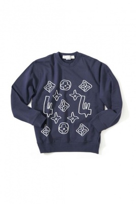 MONOGRAM SWEAT NAVY 
