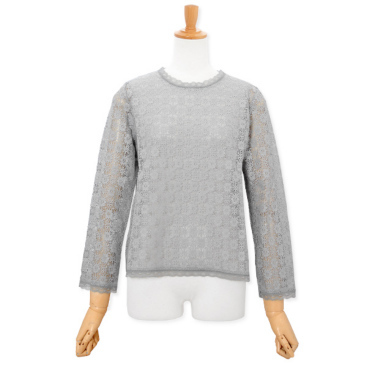 lacy top ～レーシートップ(グレー)