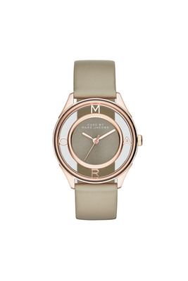 Tether 36 Rose Gold Grey Strap