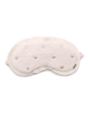 ハート刺繍アイマスク