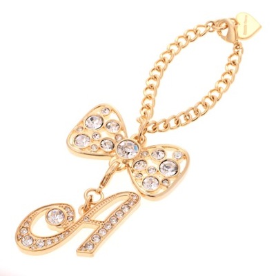 Samantha Thavasa（サマンサタバサ）イニシャルリボンチャーム　A