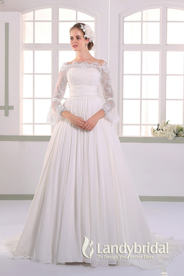 ウェディングドレス　Aライン　JWLT1501A