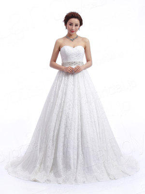 ウェディングドレス　Aライン　JWLT1402A