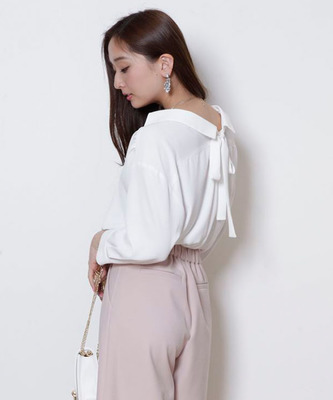 ゆるシャツブラウス