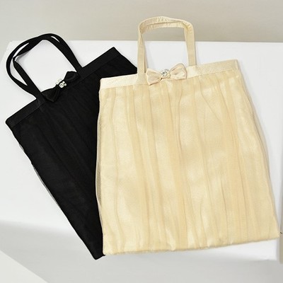 パールストーンリボンパーティーサブバッグ