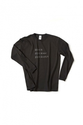 ROCK L/S TEE BLACK