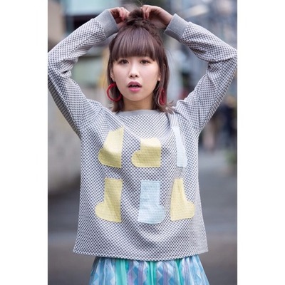 小さいくつした付きカットソー