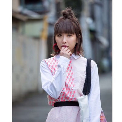 異素材きりかえシャツ